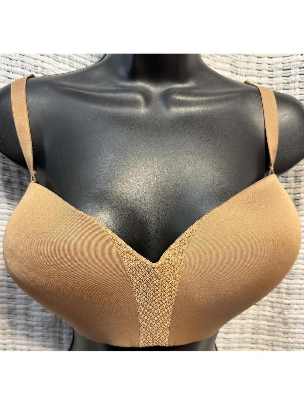 BRA Maidenform Nude Strapless Convertible Push-Up Bra 40DD
